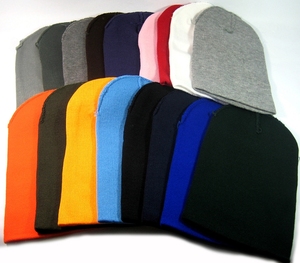 Custom Logo Multi Colors <b>Winter</b> Breathable Waterproof Unisex Beanie <b>Cap</b> with Character Design and All Sizes Available - Product Image 1