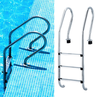 Échelle de piscine en acier inoxydable Water Faery, durable et résistante à la corrosion, pour Bazeni Piscina Piscine Escalera, usage commercial et résidentiel
