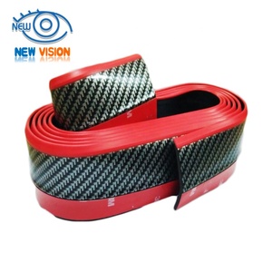 Universale Anteriore Paraurti In Gomma Protezione Lip Pannello Esterno di Rivestimento Del Paraurti Auto Lip Bumper Guard 2.5 Metri - Product Image 3