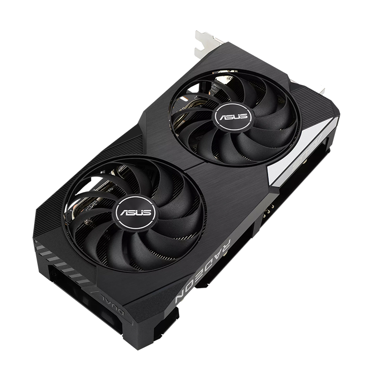 ASUS AMD Radeon RX 6600 XT Dual 中古 ASUS Dual Radeon RX 6600 XT Graphics Card DUAL-RX6600XT-O8G