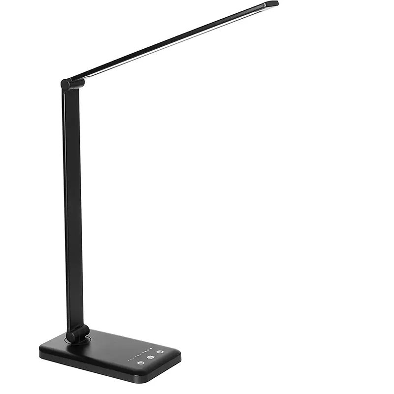 Exquisitas lámparas de mesa Lámpara de mesa de diseño Sensor táctil Ajuste Led Lámpara de mesa recargable