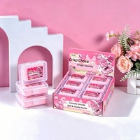 Balle anti-stress en silicone souple en forme de donut macaron arc-en-ciel pour adultes, emballée