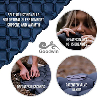 Tapis de couchage de voyage en plein air, tapis de couchage Portable ultraléger pour tente de Camping