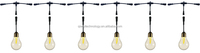 Ampoule LED Edison Qiaoji DMX 60mm E27, Lampe Rétro 24V Blanc Chaud Dimmable 2.8W, Angle de Faisceau 360°, 100lm/W