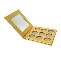 Emballage de fard à paupières vide de boîte d'emballage de palette de carton de papier