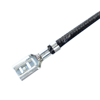SY kustom jalinan karet silikon sepeda motor Harness kabel