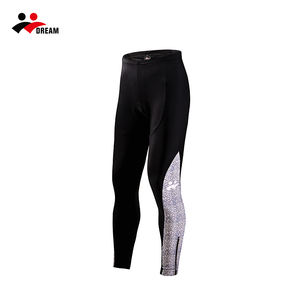 Pantalon long serré de cyclisme de gymnastique à séchage rapide et de compression personnalisé - Product Image 2
