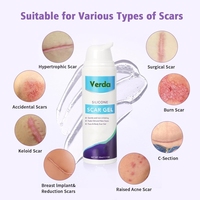Gel cicatriciel en silicone avancé de marque privée médicale anti-vergetures brûlure de la chéloïde C-section cicatrice accidentelle loin Gel cicatrice en silicone