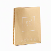 Sachet transparent personnalisé refermable avec fermeture éclair, résistant à l'humidité, pour l'emballage de bonbons, de haricots et de snacks secs