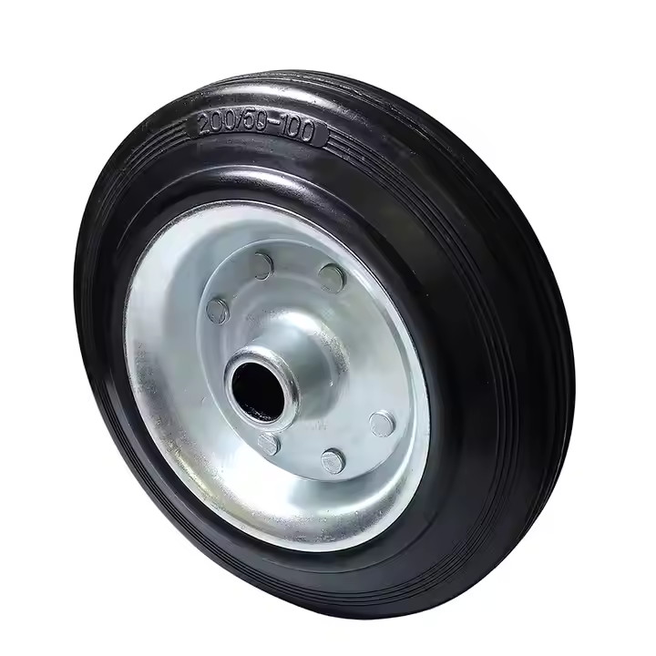 Solid Rubber Wheels Factory Wholesale 8