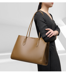 กระเป๋าถือหนังแท้สำหรับผู้หญิงกระเป๋าถือแบบสะพายข้าง - Product Image 4