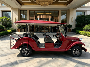 <span class=keywords><strong>Voiture</strong></span> électrique de tourisme <span class=keywords><strong>vintage</strong></span> 9 places, véhicule rétro pour touristes, moteur AC 72V, autonomie 120 km, certifiée CE pour centres de villégiature et mariages - Product Image 6