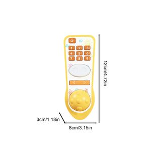 Inglés/<span class=keywords><strong>español</strong></span> educación temprana Montessori <span class=keywords><strong>TV</strong></span> juguetes remotos bebé Control remoto juguete Musical - Product Image 3