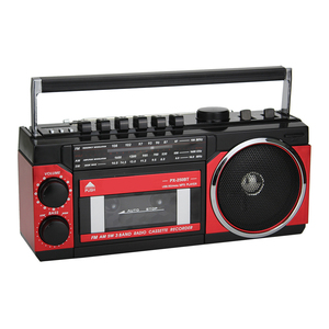 Grabadora de casetes portátil retro, radio AM FM SW, BT, USB, tarjeta SD, altavoz grande para uso en casa, al aire libre y viajes, estéreo Boombox - Product Image 2