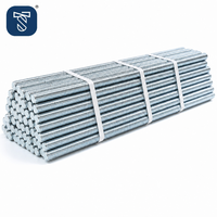 Tige filetée en acier zingué, norme DIN975, barre filetée complète pour la fixation de pipelines, pièces de quincaillerie pour l'ingénierie de construction