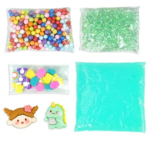 Kit de <span class=keywords><strong>Slime</strong></span> Brillante en la Oscuridad Wingart <span class=keywords><strong>con</strong></span> 228g de <span class=keywords><strong>Slime</strong></span>, 2.4g de Bolas de Espuma, 15g de Tubos de Purpurina, 2g de Chispas, 2 Figuras de Resina, Frasco de PET - Product Image 2