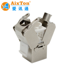 Được Bảo Vệ <span class=keywords><strong>Keystone</strong></span> <span class=keywords><strong>Jack</strong></span> <span class=keywords><strong>Cat6</strong></span> Cat6a Cat7 FTP STP <span class=keywords><strong>8p8c</strong></span> <span class=keywords><strong>Keystone</strong></span> Mô-đun 180 Độ - Product Image 6