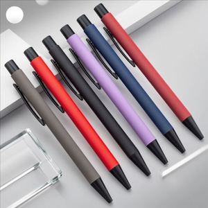Aluminum Metal Ballpoint <b>Pens</b> Wholesale Luxury Rollerball <b>Pen</b> Pressing Gel <b>Pens</b> Customizable logo for Corporate Promotion - Product Image 1