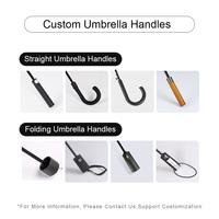 Parapluie publicitaire pliable en 3 sections, durable, personnalisé, anti-UV, anti-pluie, tendance, avec logo, vente en gros OEM