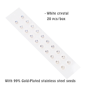 Portable Voyage Soulagement <span class=keywords><strong>Acupuncture</strong></span> Auriculaire Point Autocollant Ruban Acupression Multi-Condition Oreille Graines - Product Image 6