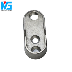 Supporto per <span class=keywords><strong>Armadio</strong></span> in Lega di Zinco, Staffa per Asta Ovale per Guardaroba e Scaffali - Product Image 4