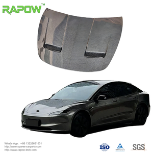 Parti di Tuning Premium RAPOW Modello 3: Paraurti, Cofano, Fari, Luci Posteriori, Ruote in Fibra di Carbonio - Kit Esterno Completo - Product Image 3