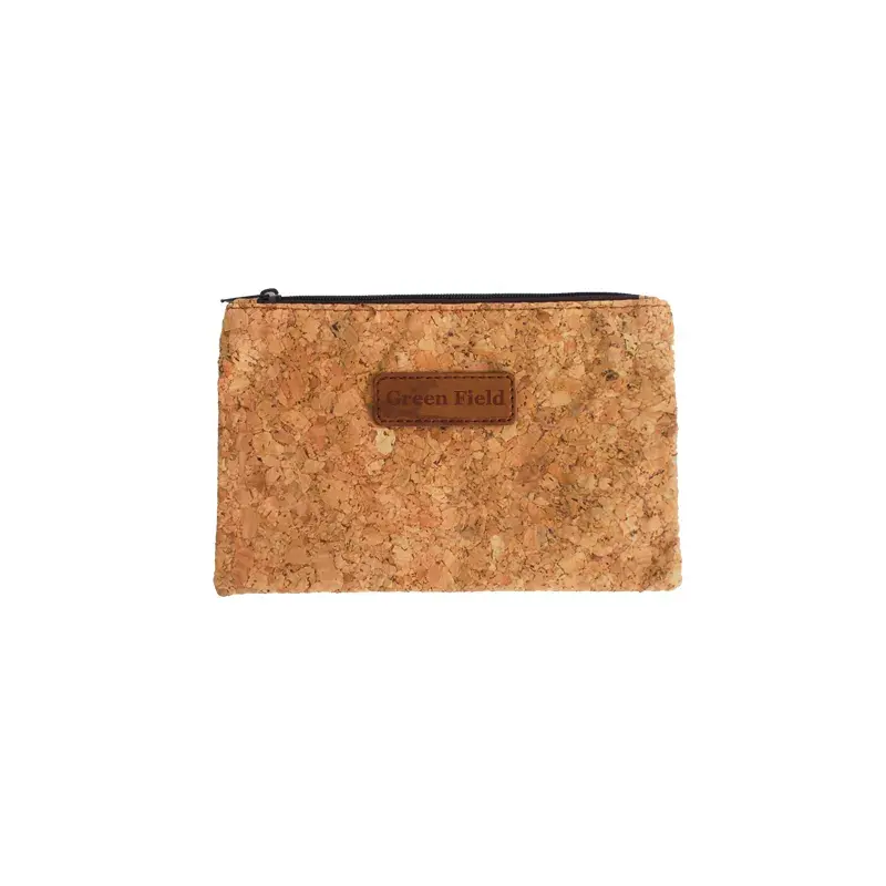 Дизайнерская сумка из Веганской пробки на заказ, кожаная косметичка из пробки для макияжа