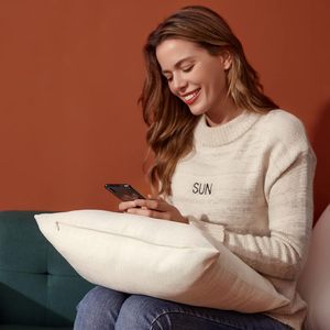 Funda <span class=keywords><strong>de</strong></span> Almohada <span class=keywords><strong>de</strong></span> Lino Grueso para Sublimación, <span class=keywords><strong>Precio</strong></span> al por Mayor - Product Image 4