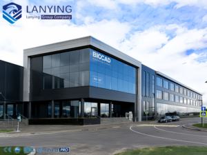 <span class=keywords><strong>Hangar</strong></span> préfabriqué en acier galvanisé, entrepôt, atelier commercial, design moderne - Product Image 5