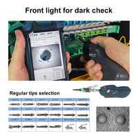 Microscope à fibre optique sans fil avec connexion USB, analyse et jugement automatiques, compact et pratique, fabriqué en Chine