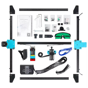 New haike 20 Wát hoàn toàn tự động máy tính để bàn nhỏ <span class=keywords><strong>CNC</strong></span> Diode Máy khắc laser cho ngành công nghiệp da với DXF hỗ trợ - Product Image 2