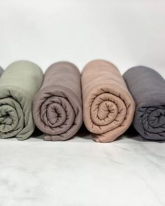 Tecido <span class=keywords><strong>Modal</strong></span> de Algodão e Elastano para Hijab, Pashmina e Kaos Turki, em Jersey de Bambu, Algodão e <span class=keywords><strong>Modal</strong></span>, e <span class=keywords><strong>Modal</strong></span> de Algodão e Elastano, Liso - Product Image 6