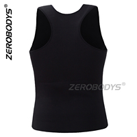 Débardeur en néoprène T030, vêtement amincissant, fermeture éclair, taille, entraîneur, Sport, hommes, Sweat, Sauna, gilet, Body Shapers, vente en gros