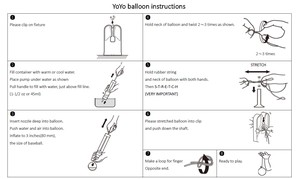 Venta al por mayor reutilizable verano playa juguete inflable jugar juegos globo de agua chico bola Yoyo y recargable globo de agua - Product Image 3