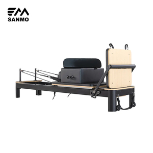 Máquina <span class=keywords><strong>Reformer</strong></span> de Pilates de Metal en Aleación de Aluminio para Ejercicios de Core y Fitness en el Gimnasio o el Hogar Hecha en China - Product Image 4