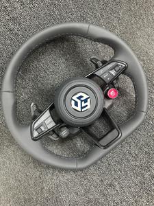 พวงมาลัยหุ้มหนังพรีเมี่ยมหลายปุ่มสำหรับ Volkswagen Golf 4 5 6 6R 7 7R 7.5 8 Mk5 6 7 Mk8 POLO <span class=keywords><strong>Scirocco</strong></span> - Product Image 6