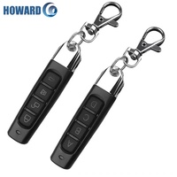 Télécommande universelle 433MHz, 4 canaux, pour ouvre-porte de garage, duplicateur ABS, code clonage, clé de voiture, télécommande RF