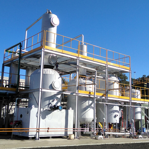 Usine de distillation pour transformer l'huile usagée en diesel, machine d'<span class=keywords><strong>extraction</strong></span> d'huile de plastique usagé - Product Image 1