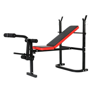 Banc de <span class=keywords><strong>musculation</strong></span> pliable en métal réglable avec extension pour les jambes pour <span class=keywords><strong>la</strong></span> salle de sport à domicile - Sécurité et <span class=keywords><strong>musculation</strong></span> - Product Image 1