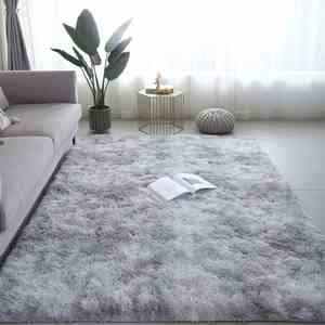 Alfombra Grande Gris <span class=keywords><strong>para</strong></span> Dormitorio, Sala <span class=keywords><strong>de</strong></span> Estar, Hogar, Alfombra Nórdica Afelpada, Decoración <span class=keywords><strong>para</strong></span> Habitación Infantil, Alfombras Antideslizantes <span class=keywords><strong>para</strong></span> Salón, Porche, <span class=keywords><strong>Mesa</strong></span> <span class=keywords><strong>de</strong></span> <span class=keywords><strong>Centro</strong></span> - Product Image 6