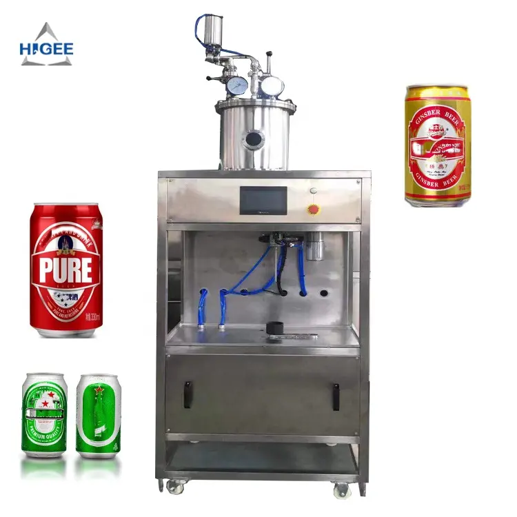 Handleiding Bier Kan Vullen Sluitmachine, Bier Vulmachine Kleine Vullen Bier Machine Vloeibare Filler