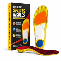 Semelles orthopédiques pour chaussures de course, soutien moyen de la voûte plantaire, soulagement des pieds plats, matériau EVA, réduction de la fatigue, prévention des blessures