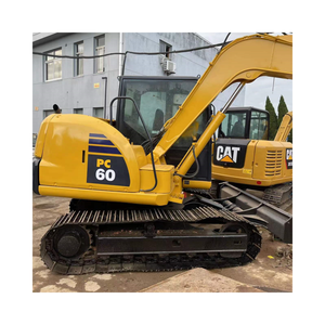 รถขุดขนาดเล็กมือสอง โคมัตสึ PC60-8 6 ตัน ของแท้จากญี่ปุ่น พร้อมเครื่องยนต์ ปั๊ม และมอเตอร์ - Product Image 1