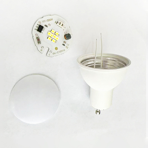 Chất lượng cao 7 Wát GU10 <span class=keywords><strong>LED</strong></span> ánh sáng tại chỗ chuyên nghiệp Spotlight bóng đèn cho ăn uống nhúng cơ thể nhựa cho khách sạn hiển thị - Product Image 6