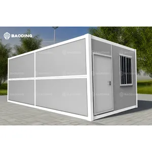 Alojamento Painel Sandwich Cabines portáteis facilmente instalação Sudeste Asiático Folding Apartamento Isolado Container Casa