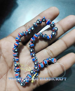 ขายดีทำเครื่องประดับ DIY วัสดุทำด้วยมือ10mm ลูกปัดสเปเซอร์เชฟรอน4mm/6mm/8mm สีดำอะคริลิคหลวมลูกปัด - Product Image 5