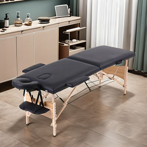 Portable réglable Salon de beauté visage <span class=keywords><strong>Reiki</strong></span> lit pas cher pliant en bois jambe <span class=keywords><strong>Table</strong></span> de <span class=keywords><strong>Massage</strong></span> salon Portable Spa Acupuncture - Product Image 2