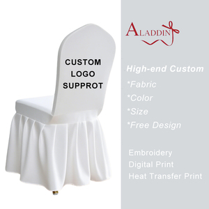 Funda de Spandex para silla con logotipo personalizado de alta elasticidad, 300g, para conferencia de hotel, elegante funda para silla con estampado, proveedor directo de <span class=keywords><strong>China</strong></span> - Product Image 5