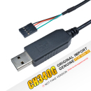 Cable de Descarga Original CH340G CH340, Adaptador de Cable USB a TTL Serial, Compatible con WIN7 8 10 para Arduino y Raspberry Pi