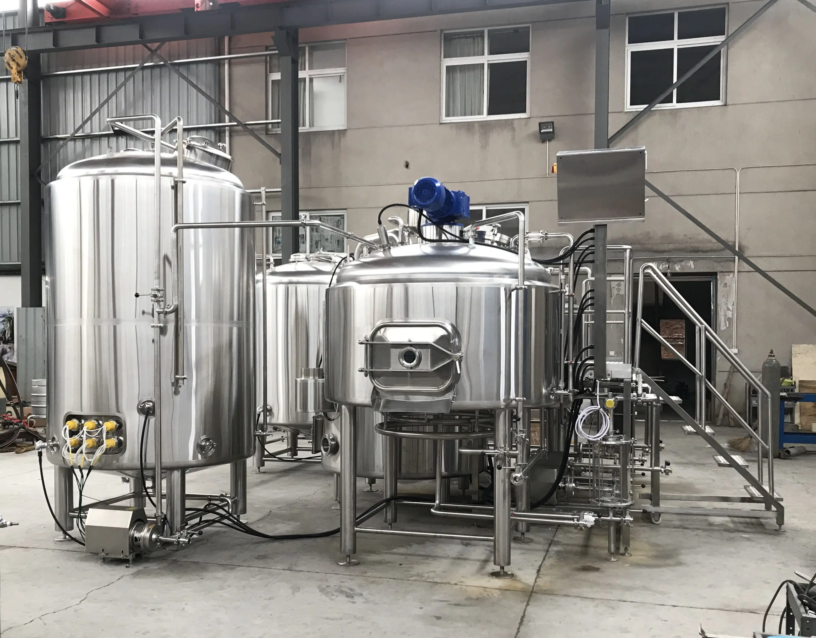 Коммерческая полностью зерновая Пивоваренная система 10BBL для пивоварения крафт пива